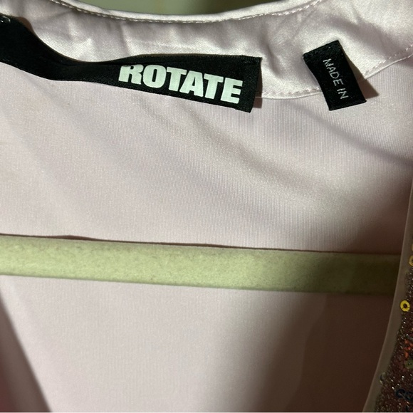 ROTATE BIRGER CHRISTENSEN Sierra sequined stretch-tulle midi dress Size 6 - Picture 5 of 8